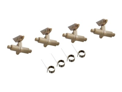 Сепаратор тефлонового вала с пружиной для KYOCERA FS-1000/1010/1018/1020/1030D/1100 (2A820360) грузить кратно 4шт. CET