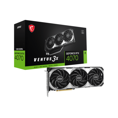 Видеокарта MSI GeForce RTX 4070 VENTUS 3X E1 12G