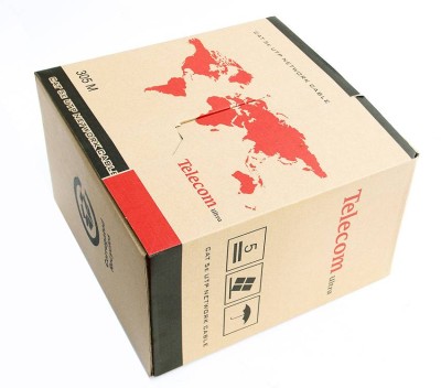 Кабель UTP 4 пары "Telecom Ultra" Base, кат.5е (бухта 305м) p/n:TUS44048E, TELECOM