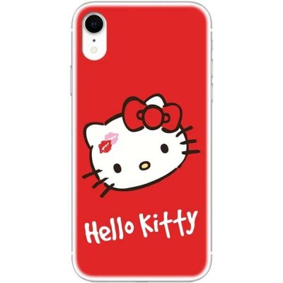 Deppa Чехол TPU для Apple iPhone XR, прозрачный, Hello Kitty 3