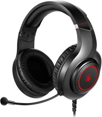 Наушники с микрофоном A4Tech G220S USB/ BLACK