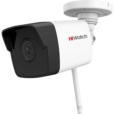2Мп уличная цилиндрическая IP-камера c EXIR-подсветкой до 30м и WiFi Камера видеонаблюдения IP уличная HIWATCH DS-I250W(C) (4 mm)