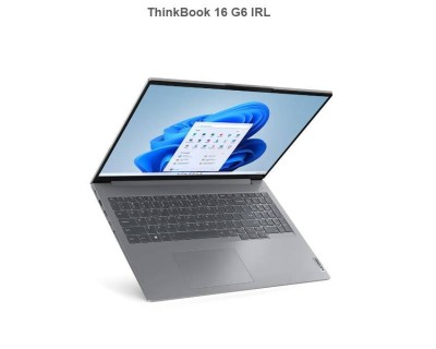 QWERTY Ноутбук Lenovo Thinkbook G6 16-IRL 16"WUXGA IPS, Intel Core i5-1340P, 8Gb, 512Gb SSD, noDVD, noOS, grey (грав) (2