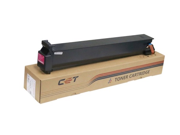 Тонер-картридж для KONICA MINOLTA Bizhub C200/C203/C253/C353 Magenta, 360г, 20000 стр. (TN-213M/TN-214M/TN-314M) CET