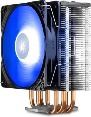 Кулер CPU DEEPCOOL GAMMAXX GTE V2 (универсальный, 180W, 27.8dB, 500-1650 rpm, 120мм, 4pin, медь+ алюминий, подсветка) RT