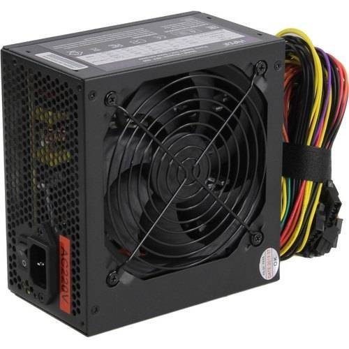 Блок питания HIPER HPP-450 <450W, (20+4+4+4) pin, (6+2) pin, 4xSATA, 2xMolex, 12 см, 80%, кабель питания, Active PFC, AT