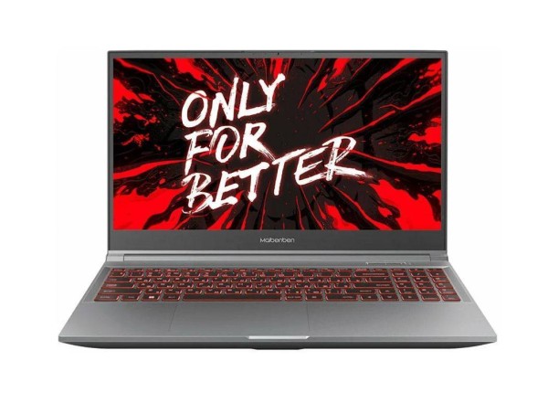 Ноутбук Maibenben X558 15.6" FHD, AMD R7-5800H, 8Gb, 512Gb, NVidia RTX3060 6Gb, Linux, серый
