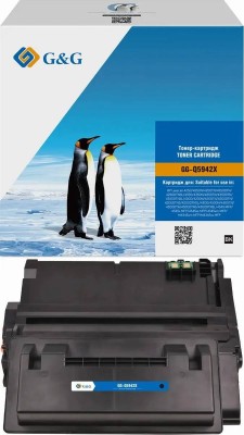 Картридж G&G, аналог HP Q5942X/Q1338A/Q1339A/Q5945A 20k с чипом