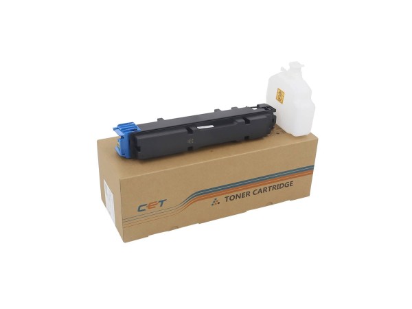 Тонер-картридж для KYOCERA ECOSYS MA4000cifx/4000cix/PA4000cx Cyan (PK210) 110г, 10000 стр. (TK-5380C/1T02Z0CNL0) CET