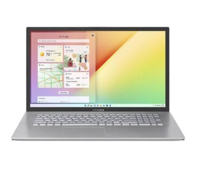 Ноутбук ASUS X712EA-AU543W (QWERTZ) 17.3" FHD, Intel Core i3-1115G4, 12Gb, 512Gb SSD, no ODD, Win11, серебристый**