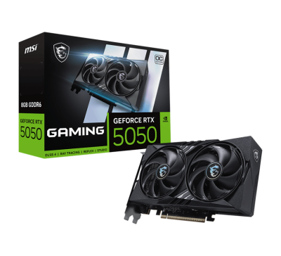 Видеокарта MSI	GeForce RTX 5050 8G GAMING OC