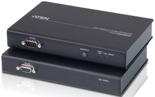 ATEN CE620-AT-G Удлинитель KVM USB DVI Single Link+KBD&MOUSE USB+AUDIO+RS232, 100 метров