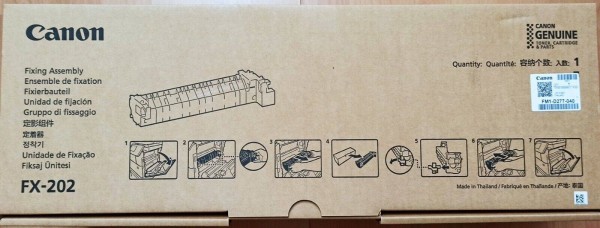 Печь в сборе Canon iR Adv C3320/3325/3330/3520/3525/3530 FX-202 (FM1-D277)