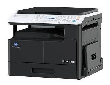 МФУ Konica-Minolta bizhub 225i монохромное, А3, 22 стр/мин, до 15000стр/мес, 256Мб, лоток 250л, Bypass, Ethernet/USB 2.0
