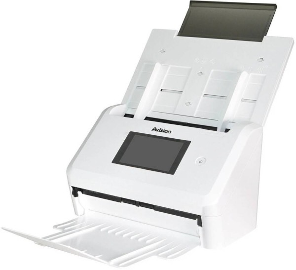 Сканер Avision AN335WL A4,  40/35 стр./мин, дуплекс, автоподатчик 50 листов, 600 dpi, USB, Ethernet, Wi-Fi