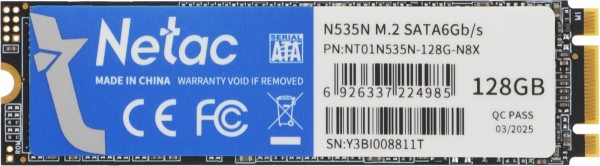 Накопитель SSD Netac NT01N535N-128G-N8X