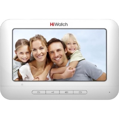 7" цветной TFT монитор 800х480 Видеодомофон HIWATCH DS-D100MF