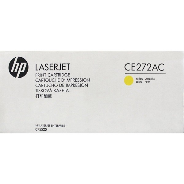 Тонер-картридж HP 650A Yellow LaserJet Contract Toner Cartridge (CE272AC)