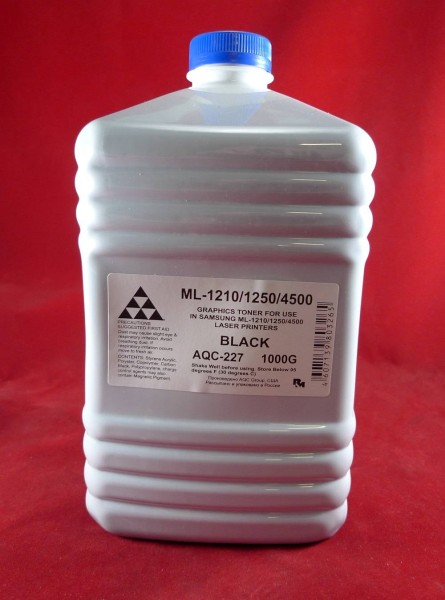 Тонер SAMSUNG ML-1210/1520/1610/40/60/1710/2010/216x/SCX-4x00/3x00 (кан. 1кг) AQC-США фас.Россия