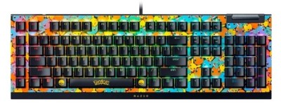 Игровая клавиатура Razer BlackWidow V4 X (Green Switch) - Pokemon Kanto Starters Ed. - US Layout Razer RZ03-04704200-R3M1