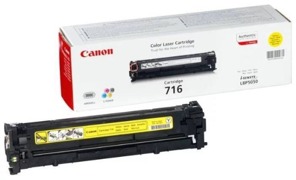 Картридж CANON 716 Y желтый  1500 стр