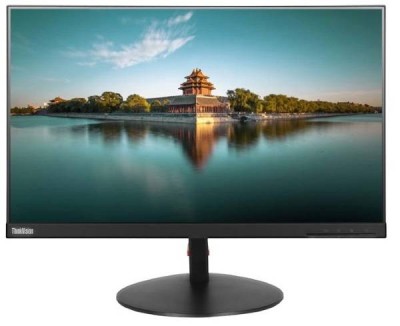 МОНИТОР 23.8" Lenovo ThinkVision T24i-19 Black с поворотом экрана  (IPS,1920x1080, 6 ms,178°/178°,250 cd/m,1000:1, +HDM,