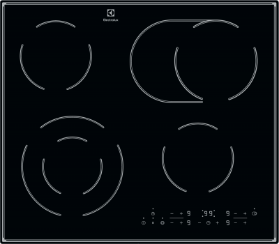 Встраиваемые электрические панели Electrolux 300 Radiant Hob CPE644RCC