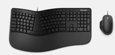 Комплект (клавиатура + мышь) Microsoft Ergonomic keyboard & Ergonomic mouse