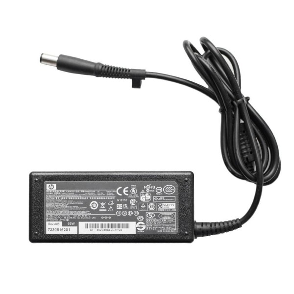 Блок питания HP 2000/2510p/2530p/2540p (19.5V, 3.33A, 65W, 7.4 pin (7.4x5.0mm)) (403810-001/693711-001/609939-001)