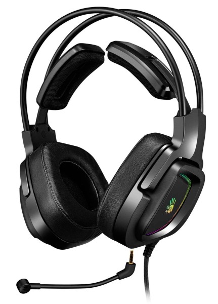 Наушники с микрофоном A4Tech G575 USB/ BLACK