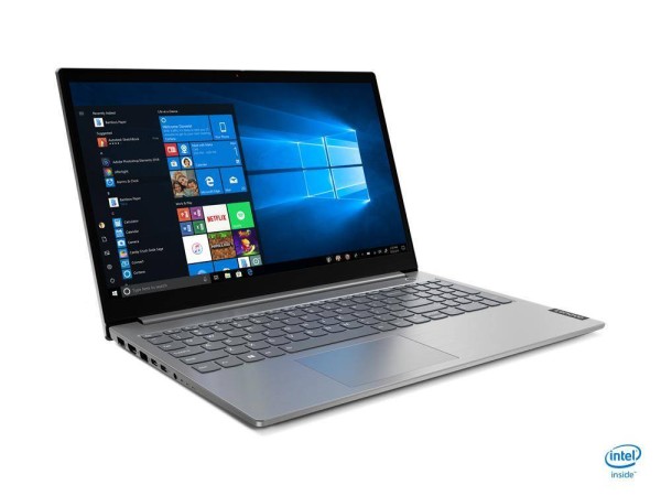 Ноутбук Lenovo Thinkbook 15-IIL 15.6" FHD, Intel Core i7-1065G7, 8Gb, 256Gb SSD, noDVD, NoOS, grey (20SM0027RU)
