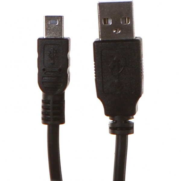 Кабель 1.0m USB AM/mini, черный, 4PH-R90117 Кабель 4PH 1.0 м (4PH-R90117)