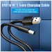 Кабель Vention USB AM/DC-jack 5.5мм M - 1.5м Чёрный Vention CEYBG