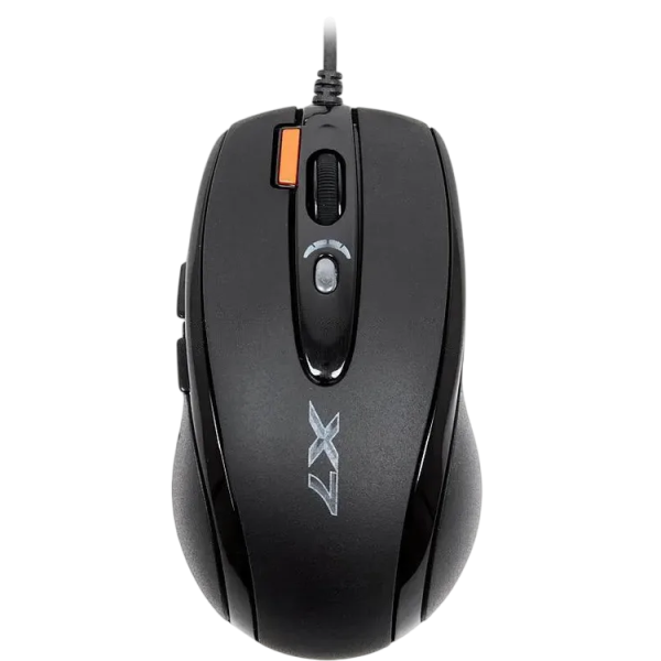 Мышь A4Tech X-718BK черный оптич. 3000dpi USB 6but (X-718BK USB) A4Tech X-718BK USB