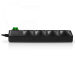 Сетевой фильтр SVEN SF-08E-16 (3 м 8 розеток с защитными шторками,16А) черный, цветная коробка Sven SV-021610