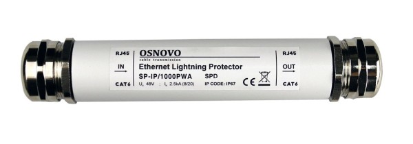 Грозозащита OSNOVO SP-IP/1000PWA