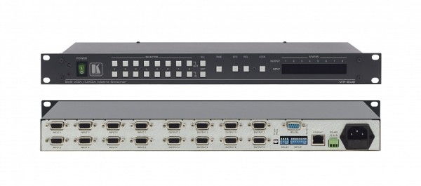 Матричный коммутатор Kramer Electronics VP-8x8 8x8 сигналов RGBHV, 400 МГц