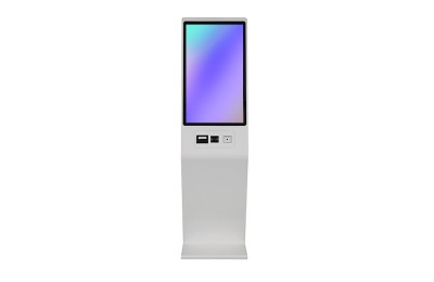 Информационный киоск Lumien [LSK3201PC] серии Kiosk диагональ 32", Android 11, яркость 400 кд/кв.м, камера 2мп, принтер 58 мм, QR сканнер, проекционно-емкостной тип сенсора, 10 точек касания
