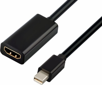 Greenconnect Адаптер-переходник Apple mini DisplayPort 20M > HDMI 19F, черный, GCR-50930 Greenconnect Mini DisplayPort (m) - HDMI (f)