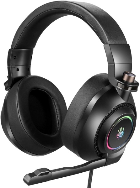 Наушники с микрофоном A4Tech G580 USB /BLACK