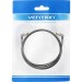 Патч-корд Vention прямой STP cat.8, RJ45 угол 360 - 5м. Черный Vention IKLBJ