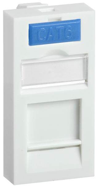 ITK Вставка 45х22,5мм для 1 мод. Keystone Jack с маркером ITK CS6-11M