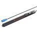 Панель распределения ONTEK PDU Metered Input ОМРВ1 вертикальная c функцией удаленного мониторинга, 32A/1ф, с мини-выключателем 16А 2шт, выход - C13 x 20 шт., кабель 3 м, IEC60309 3p