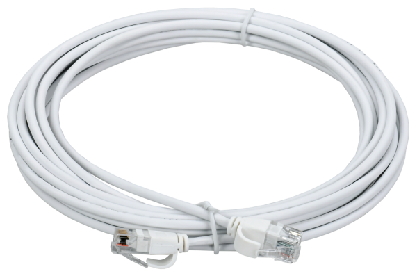 ITK Коммутационный шнур кат.5E UTP LSZH 3м slim колпачок с язычком белый ITK PC08-C5EUL-3M-SL-WT