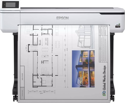 Плоттер Epson SureColor SC-T5100 (А0, 36", 4-х цветный, 2400x1200dpi, USB/ Ethernet/Wi-Fi, со стендом)