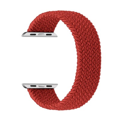 Deppa Ремешок Band Mono для Apple Watch 38/40 mm, нейлоновый, красный