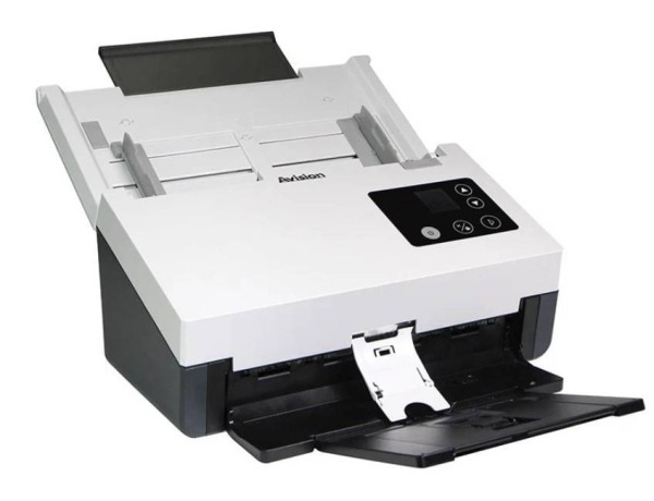 Сканер Avision AD345N A4,  60 стр./мин. дуплекс, автоподатчик 100 листов, 1200 dpi,  Ethernet, USB