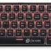 Клавиатура Oklick K763W механическая черный USB беспроводная BT/Radio Multimedia for gamer LED (1920548) Oklick 1920548