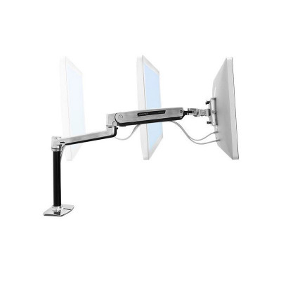 Ergotron LX HD Sit-Stand Настольное крепление "Рука" для монитора , серебр. [45-384-026]