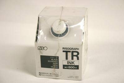 Краска RISO TR 1510/1530 Black (800мл) (o) ( ПРОДАВАТЬ КРАТНО ДВУМ ШТУКАМ!!!)